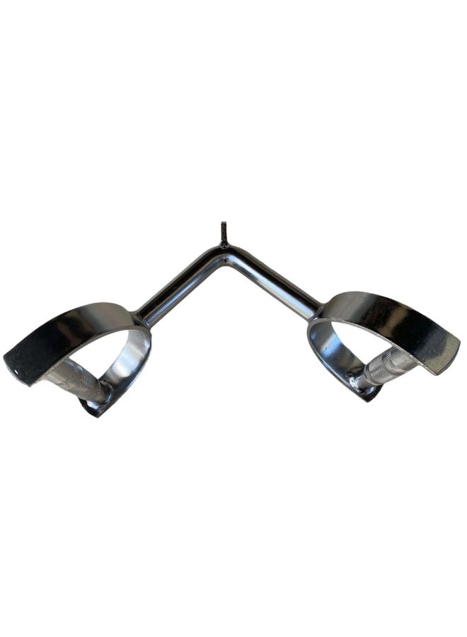Elite Gym Cable Attachments - D Handle Wide Row Bar - Image 1